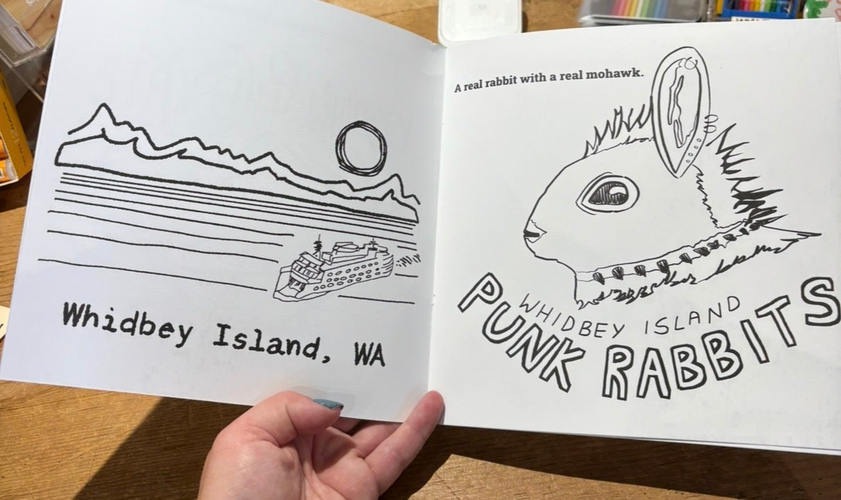 Whidbey Island Coloring Book
