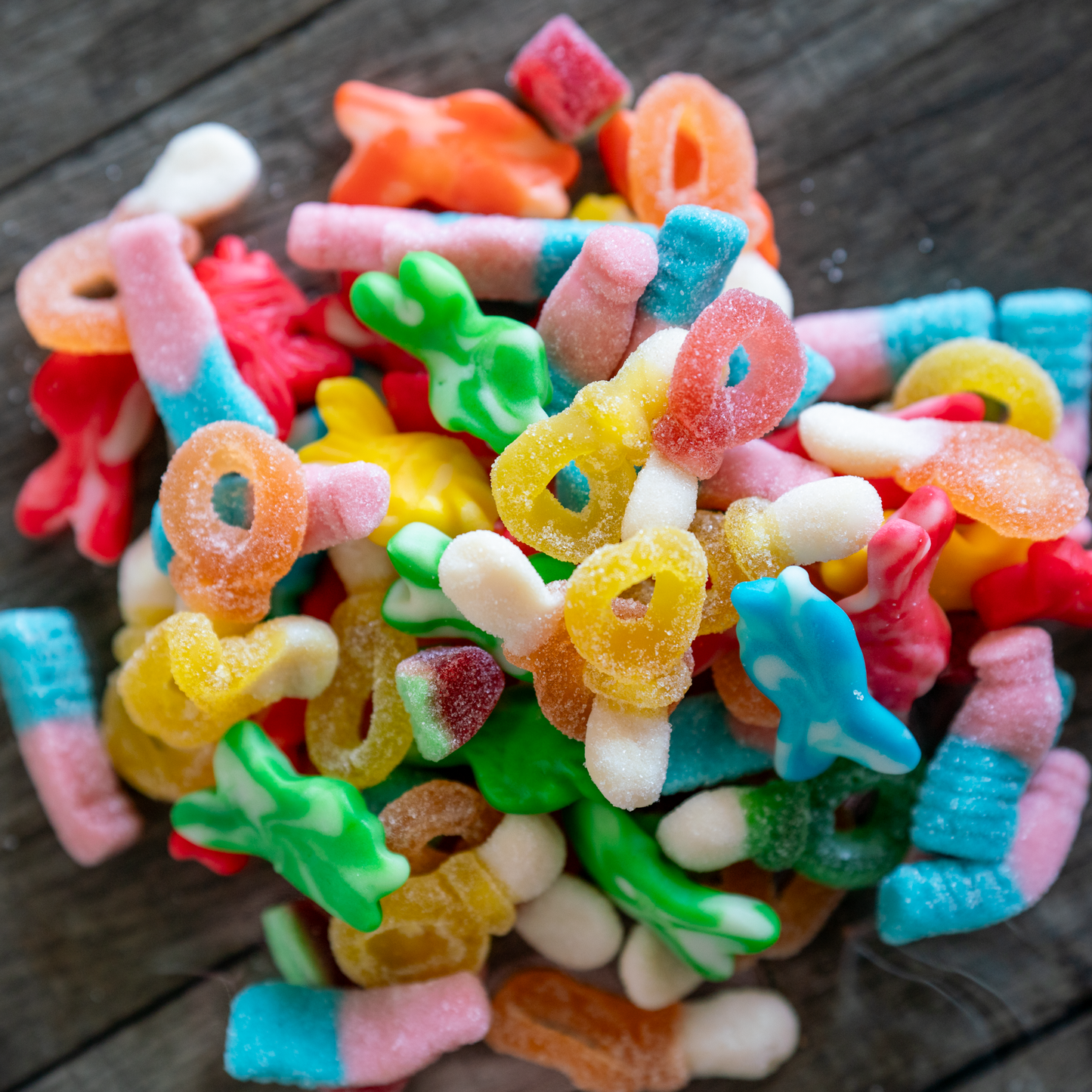 Sweet and Sour Gummy Mix