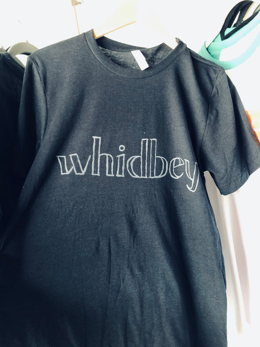 Whidbey T-shirt Heather Black