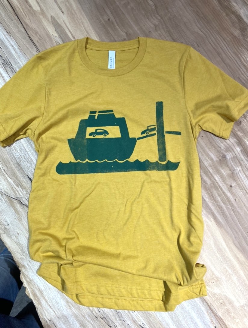 Vintage WA Ferry Sign T-shirt