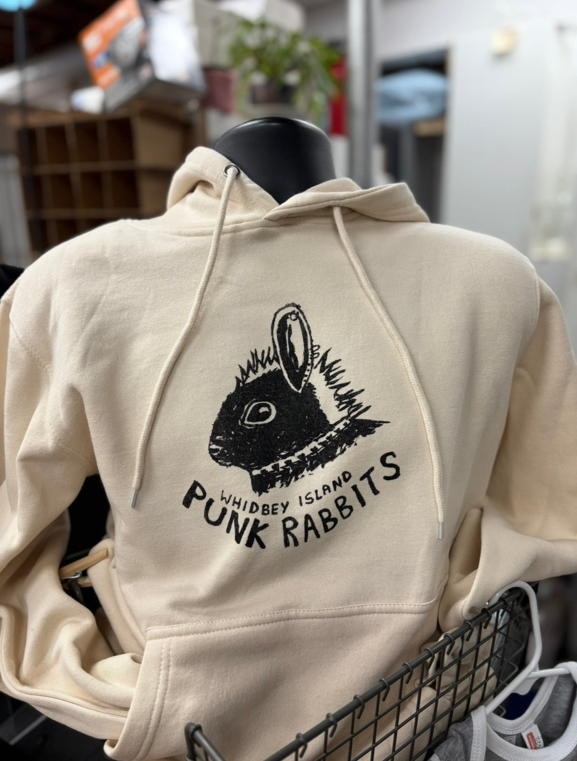 Punk Rabbits Whidbey Island Hoodie