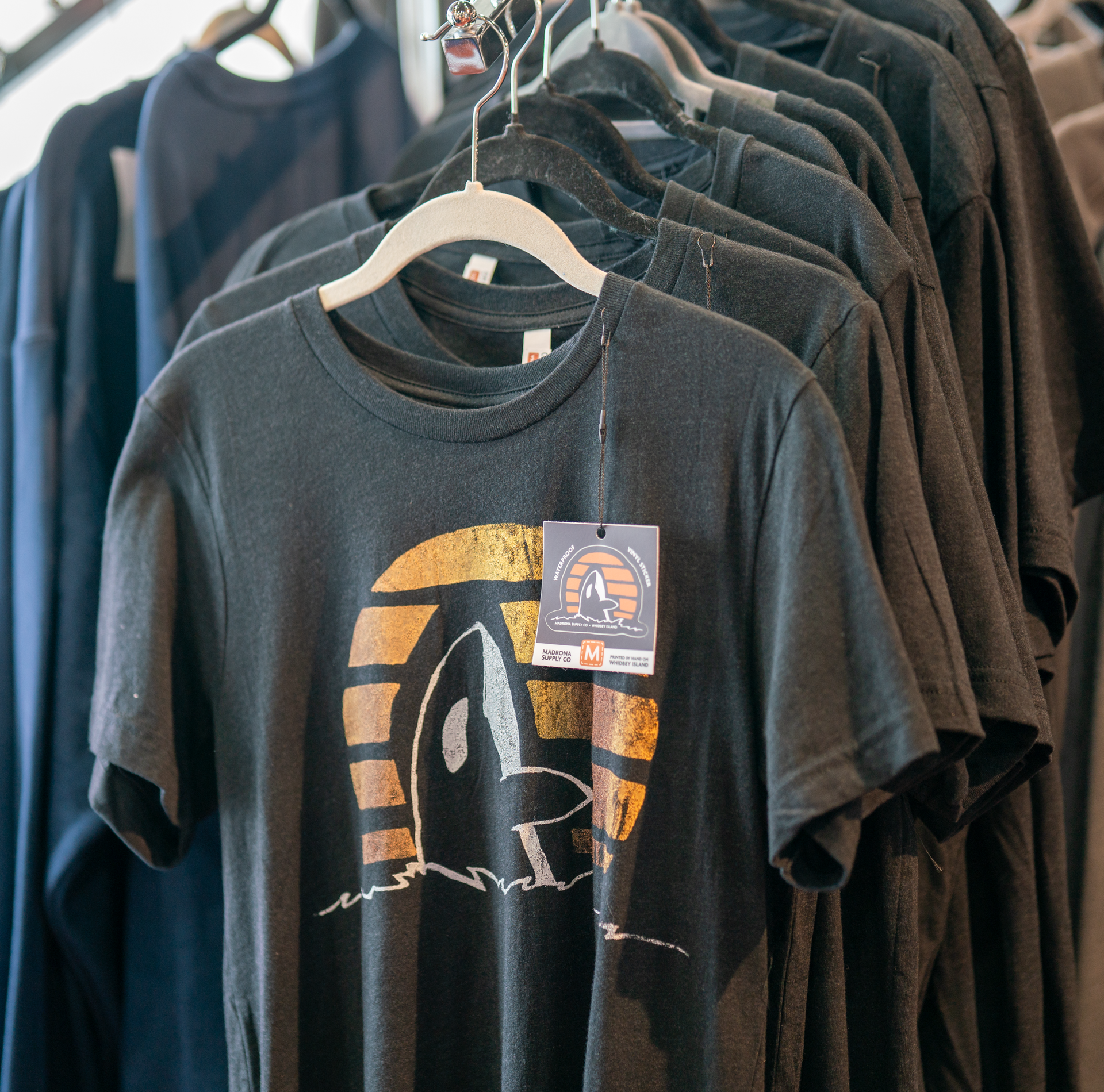 Orca Sunset T-shirt – Madrona Supply Co.